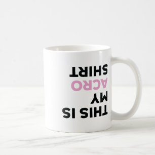 Taza De Café Yoga Acro Divertido Retro Gimnasia Esta Es Mi Acro
