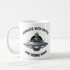 Taza De Café Yoga Alien