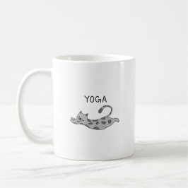 Taza De Café Yoga Cat