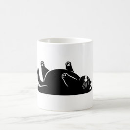 Taza De Café *Yoga Cat #6 Arte Digital