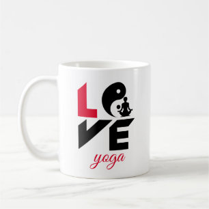 Taza De Café Yoga de amor