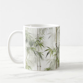 Taza De Café Yoga de atención plena de bambú verde