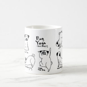 Taza De Café Yoga del barro amasado