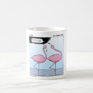 Taza De Café yoga del flamenco