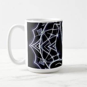 Taza De Café Yoga Flow Collective – Meditación Acuarela Abstrac