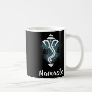Taza De Café Yoga Ganesha Chakra Namaste Energía Loto Karma Om