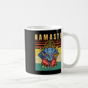 Taza De Café Yoga - Ganesha - Meditación Espiritual - Namaste -
