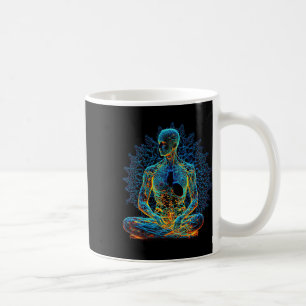 Taza De Café Yoga Meditación Espiritual Chakra de Energía _1