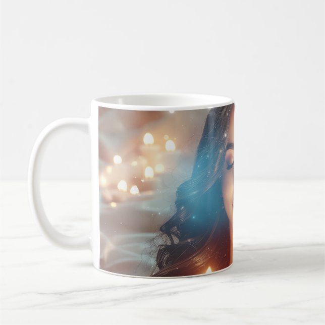 TAZA DE CAFÉ YOGA - MEDITATION - WELLNESS - CARPE DIEM (Izquierda)