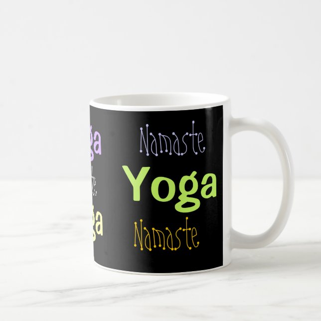 Taza De Café Yoga, Namaste (Derecha)