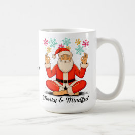 Taza De Café Yoga Santa