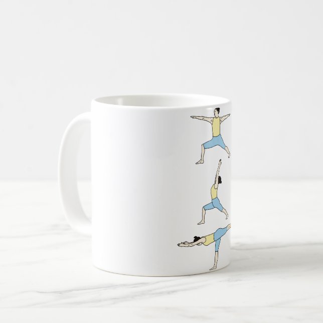 Taza De Café Yoga Tasse (Anverso izquierdo)