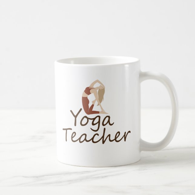 Taza De Café Yoga Teacher  (Derecha)