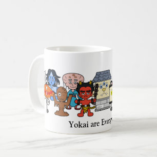 Taza De Café Yokai están por todas partes: Monstruo japonés Per