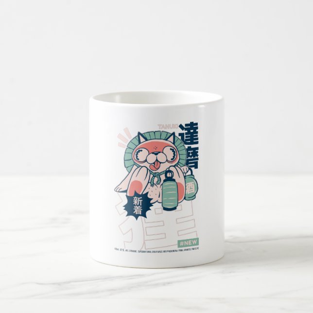 Taza De Café YOKAI japonés TANUKI (Centro)
