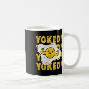 Taza De Café Yoked Bodybuilding Egg Yolk Bulk Men Funny Gym