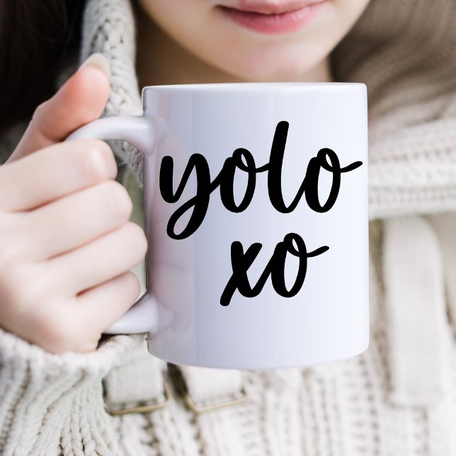Taza De Café Yolo solo vives una vez (Subido por el creador)