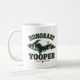 Taza De Café Yooper Honorario - Península Superior de Michigan