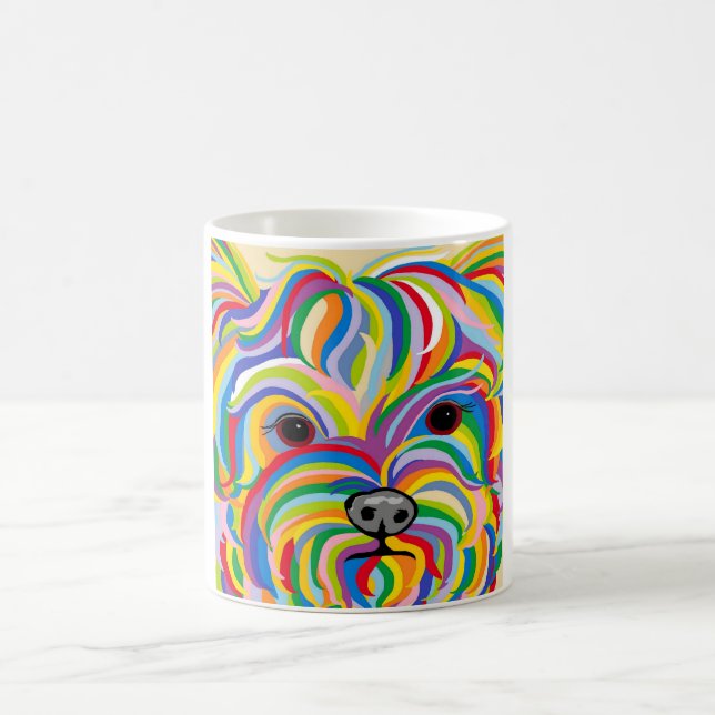 Taza De Café Yorkie (Centro)