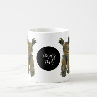 Taza De Café Yorkie oscuro para papá