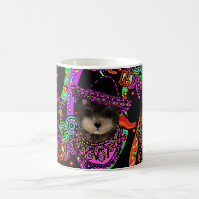 Taza De Café Yorkie Poo (Centro)