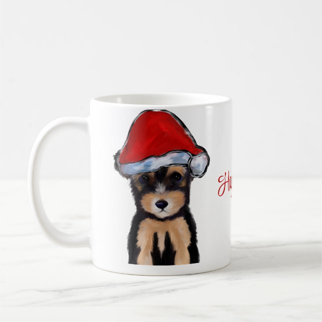 Taza De Café Yorkie Poo (Izquierda)