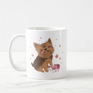 Taza De Café Yorkie the Cutest Trouble Maker