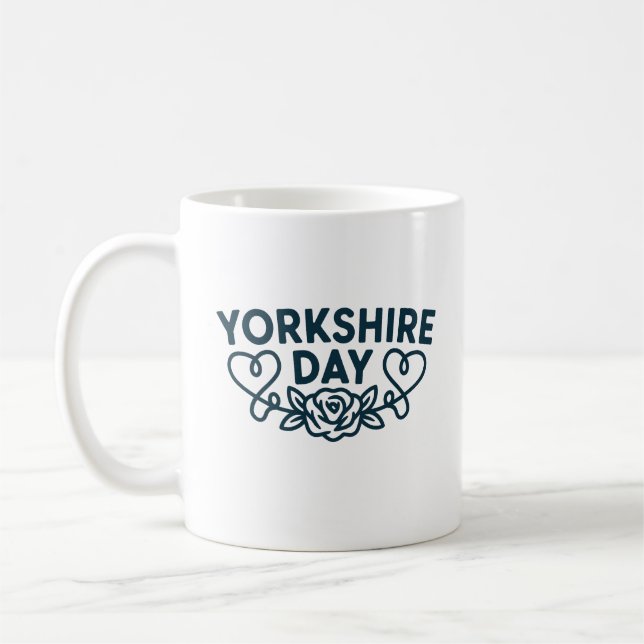 Taza De Café Yorkshire Day (Izquierda)