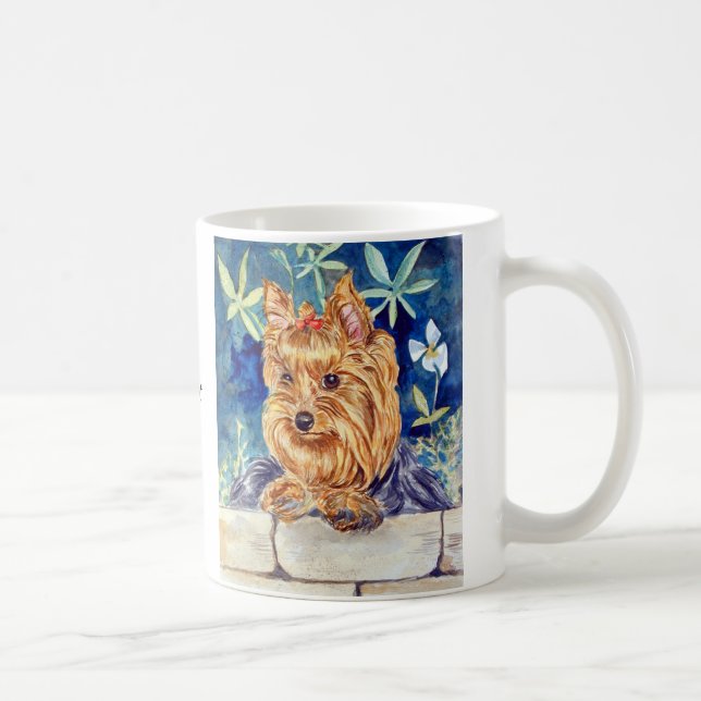 Taza De Café Yorkshire Terrier (Derecha)