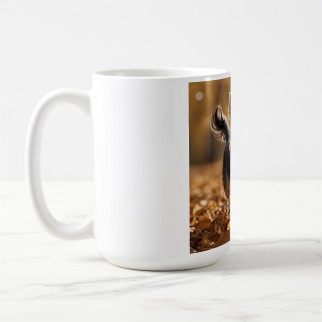 Taza De Café Yorkshire Terrier Elegant Coffee Mug (Izquierda)