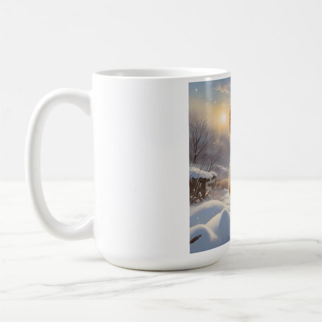 Taza De Café Yorkshire Terrier Elegant Coffee Mug (Izquierda)