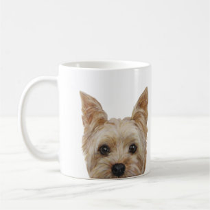 Taza De Café Yorkshire Terrier, original por el miart