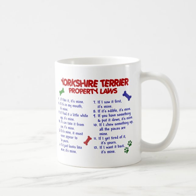 TAZA DE CAFÉ YORKSHIRE TERRIER PL2 (Derecha)