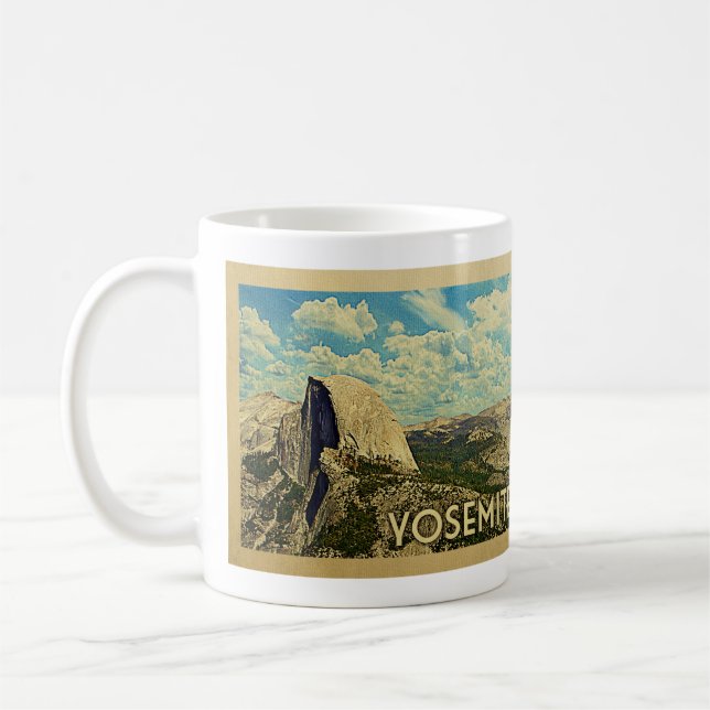 Taza De Café Yosemite Coffee Mug Viajes de época (Izquierda)