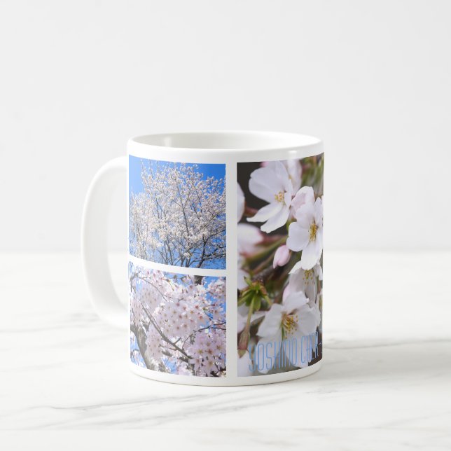 Taza De Café Yoshino Cherry：Mug (Anverso izquierdo)