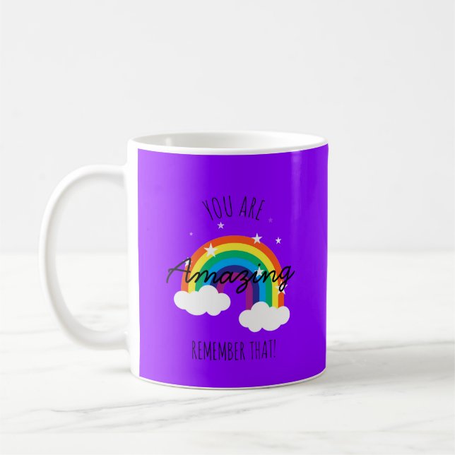 Taza De Café You Are Amazing - Violet (Izquierda)