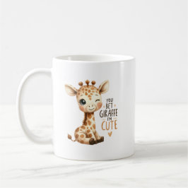 Taza De Café You Are Giraffe Cute Sweet Art
