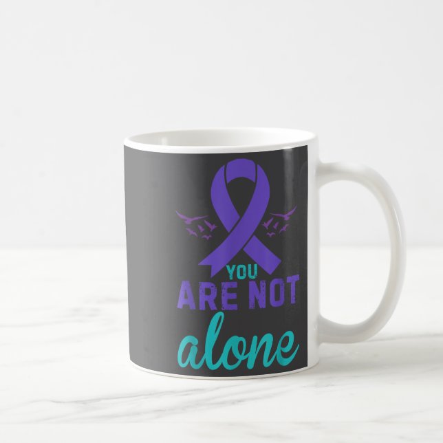 Taza De Café You Are Not Alone  (Derecha)