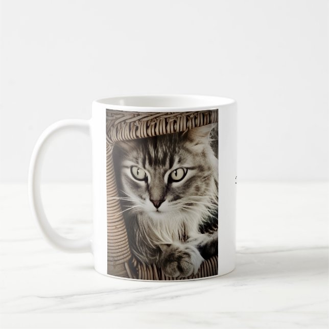 Taza De Café You Are So Beautiful! Cat Coffee Mug (Izquierda)