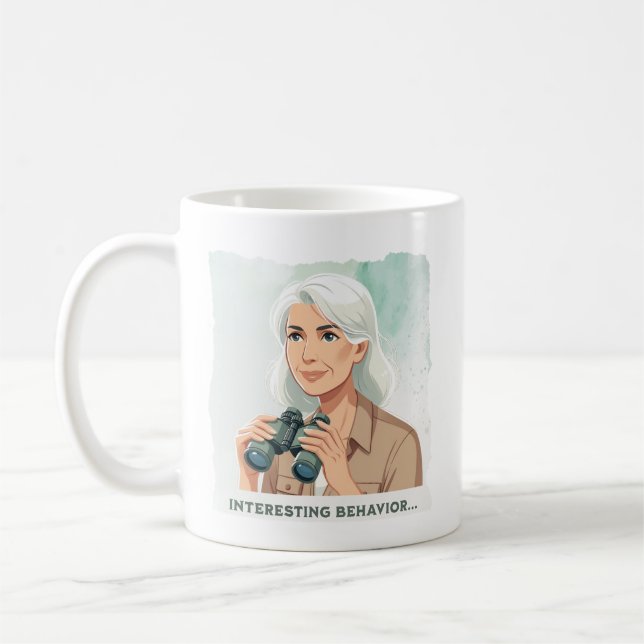 Taza De Café Young Jane el científico y antropólogo (Izquierda)