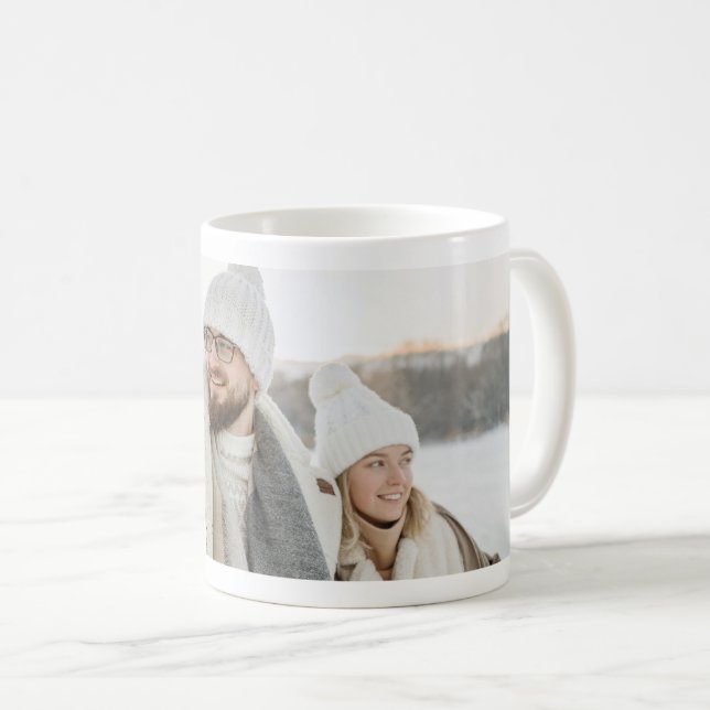 Taza De Café your big photo happy holidays photo (Anverso derecho)