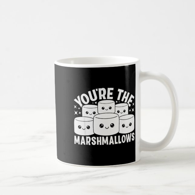 Taza De Café You're The Marshmallows To My Hot Cocoa Valentine' (Derecha)