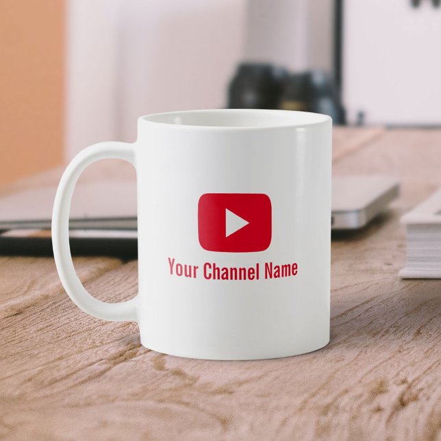 Taza De Café Youtuber Vlogger de canal de Youtube (Subido por el creador)