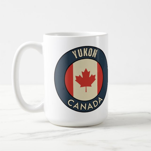 Taza De Café Yukón Canadá (Izquierda)