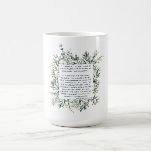 Taza De Café "Yule Blessing" (Centro)