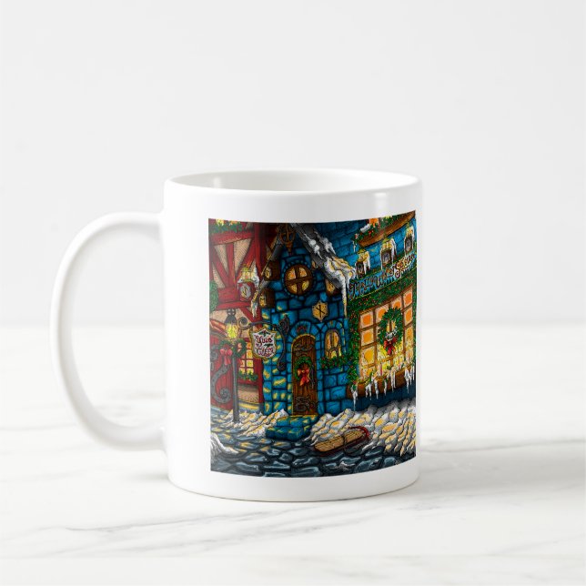 Taza De Café Yule Cheer 11 oz Classic Mug (Izquierda)