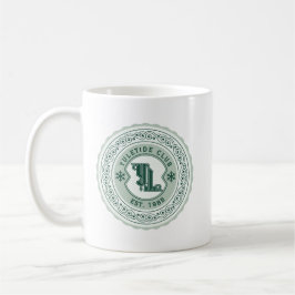 Taza De Café Yuletide Club Personalizado Escudo de vacaciones