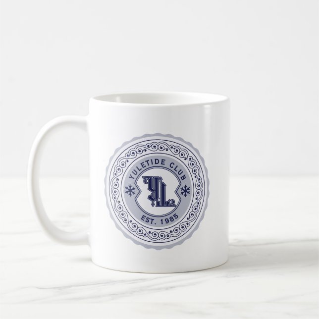 Taza De Café Yuletide Club Personalizado Escudo de vacaciones (Izquierda)