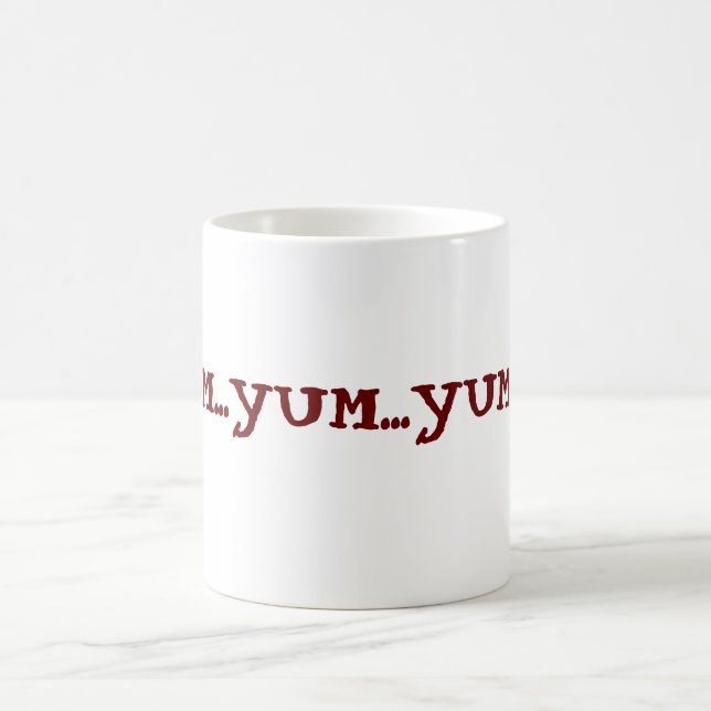 TAZA DE CAFÉ ¡YUM… YUM… DELICIOSO! (Centro)