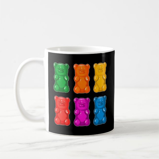 Taza De Café Yummy Gummy Bears (Izquierda)